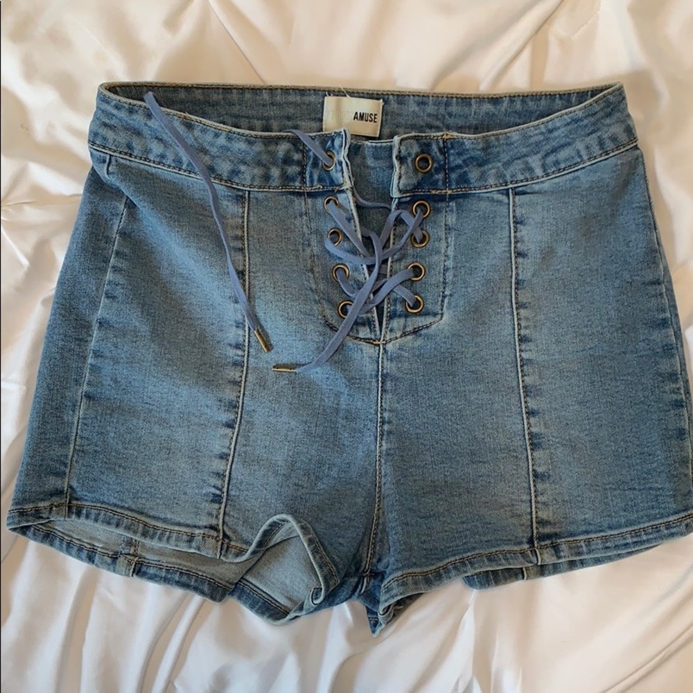 Amuse Society Denim Shorts